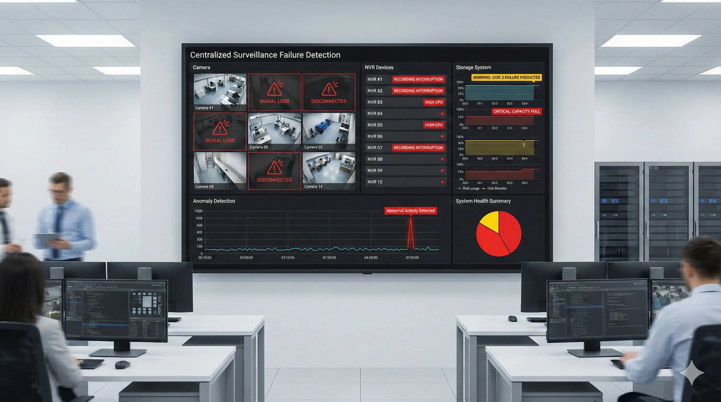 Proactive CCTV Maintenance Monitoring
